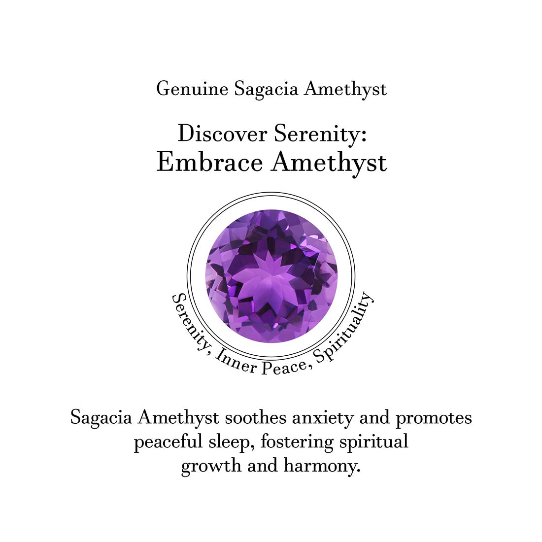 Amethyst & White Topaz Pendant-(AMT-SP-399.)